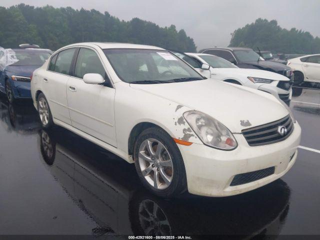  Salvage INFINITI G35