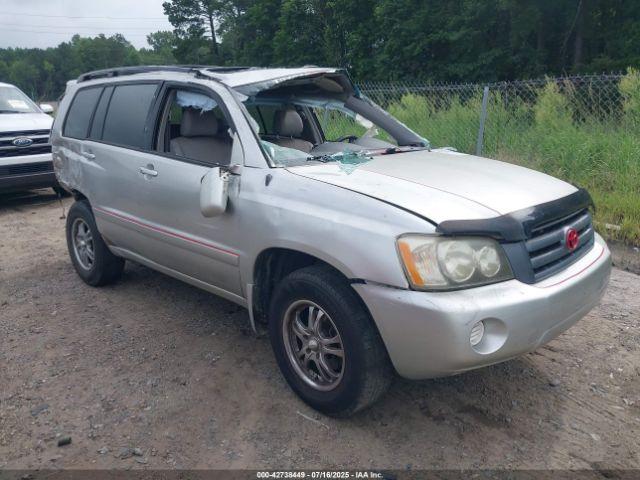  Salvage Toyota Highlander