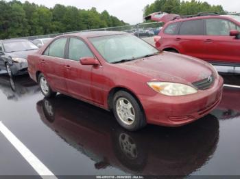  Salvage Toyota Camry