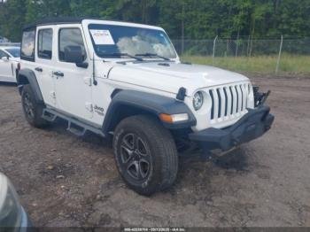  Salvage Jeep Wrangler
