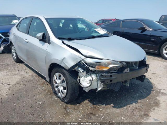  Salvage Toyota Corolla