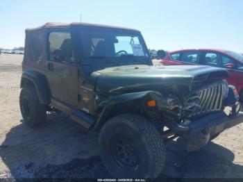  Salvage Jeep Wrangler