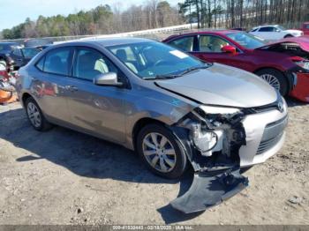  Salvage Toyota Corolla