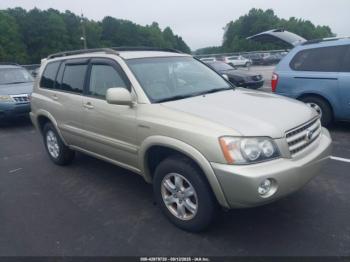  Salvage Toyota Highlander