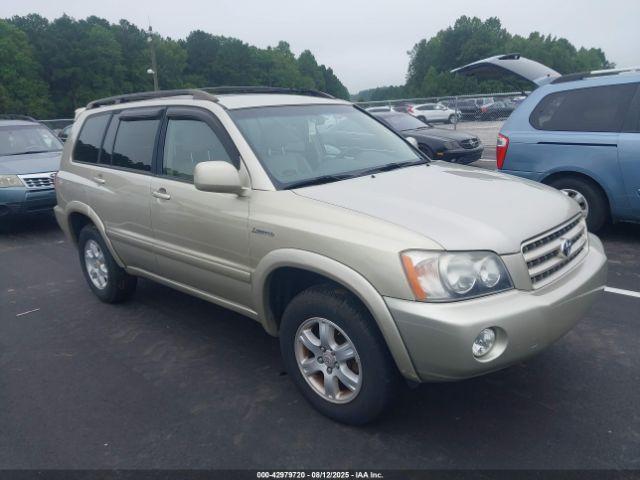  Salvage Toyota Highlander