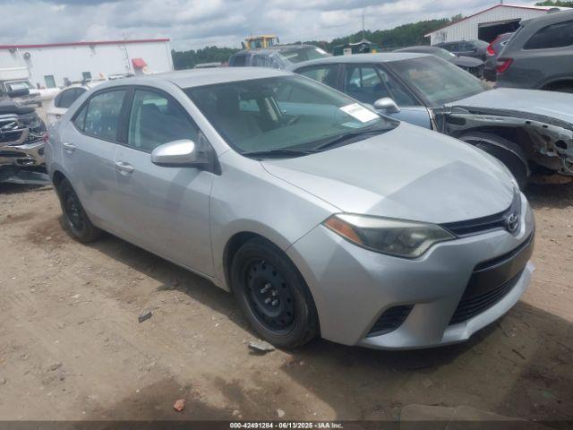 Salvage Toyota Corolla