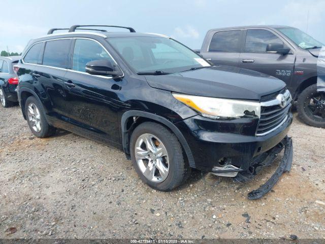  Salvage Toyota Highlander