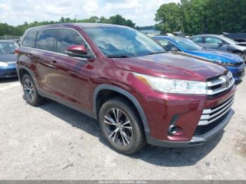  Salvage Toyota Highlander