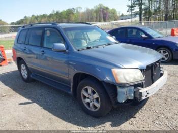  Salvage Toyota Highlander