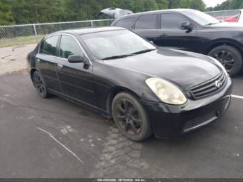  Salvage INFINITI G35
