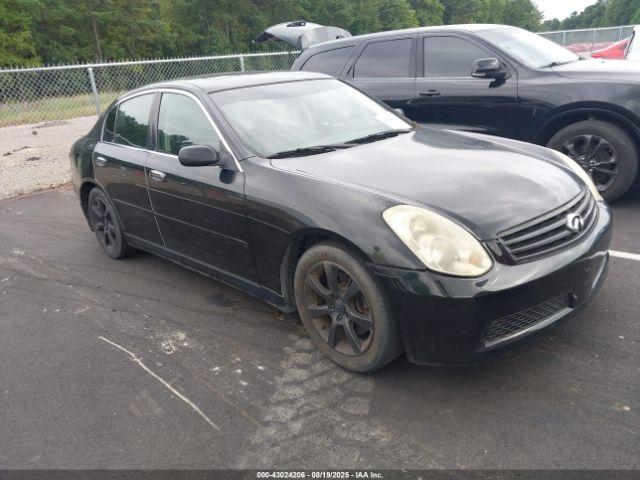  Salvage INFINITI G35