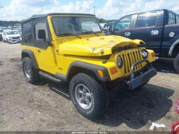  Salvage Jeep Wrangler