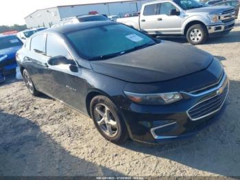  Salvage Chevrolet Malibu