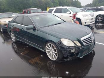  Salvage Mercedes-Benz E-Class