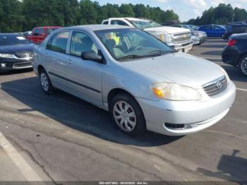  Salvage Toyota Corolla