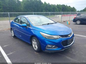  Salvage Chevrolet Cruze