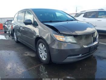  Salvage Honda Odyssey