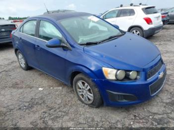  Salvage Chevrolet Sonic