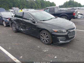  Salvage Chevrolet Malibu