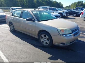  Salvage Chevrolet Malibu