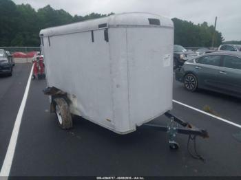  Salvage Trailer Enclosed Trailer