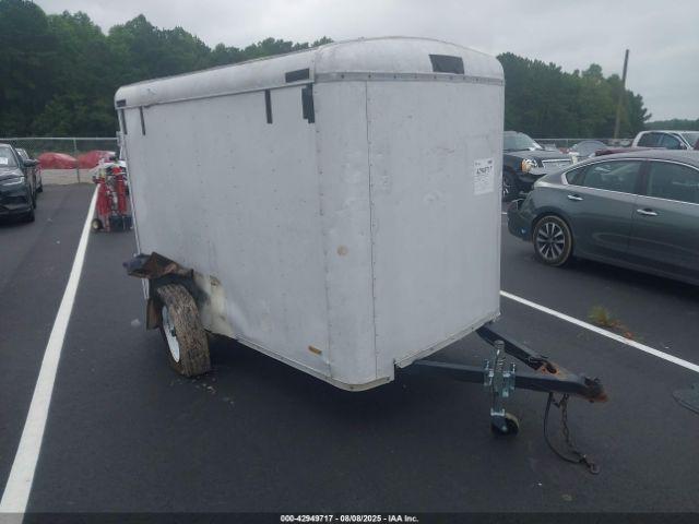  Salvage Trailer Enclosed Trailer