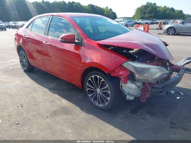 Salvage Toyota Corolla
