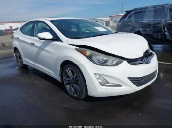  Salvage Hyundai ELANTRA