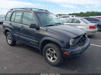  Salvage Chevrolet Tracker