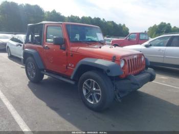  Salvage Jeep Wrangler