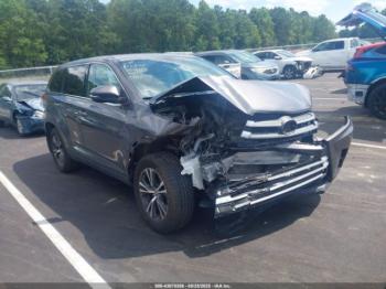  Salvage Toyota Highlander