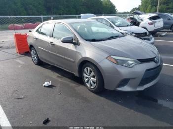  Salvage Toyota Corolla