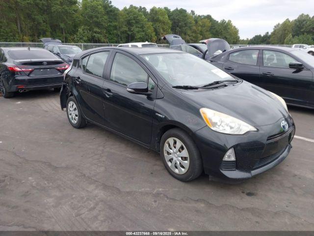  Salvage Toyota Prius c