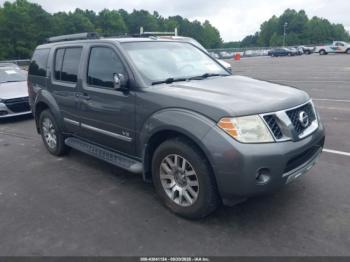  Salvage Nissan Pathfinder