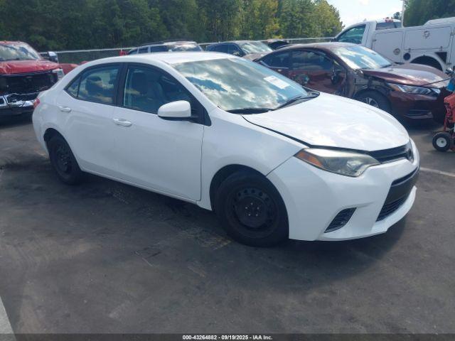  Salvage Toyota Corolla