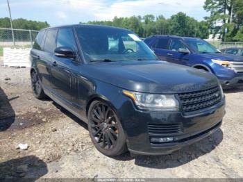  Salvage Land Rover Range Rover