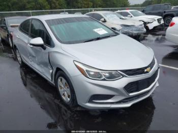  Salvage Chevrolet Cruze