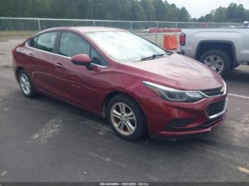  Salvage Chevrolet Cruze