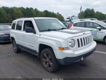  Salvage Jeep Patriot