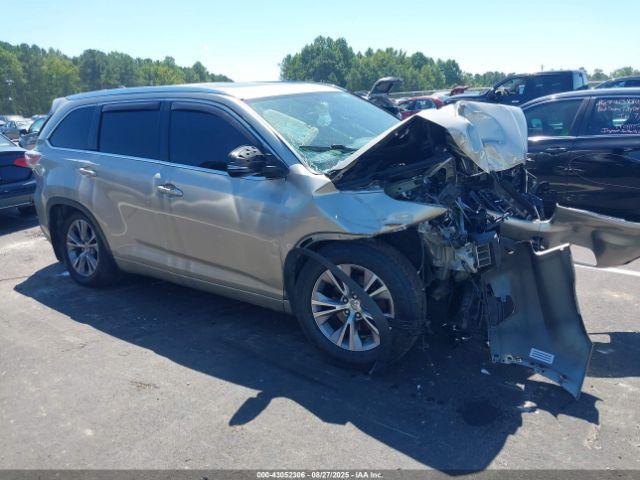  Salvage Toyota Highlander