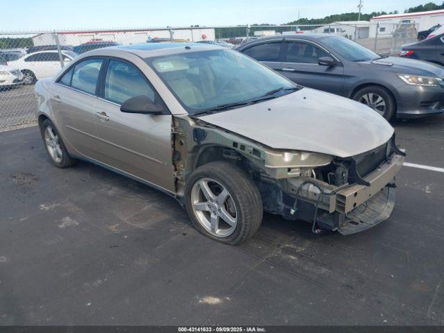  Salvage Pontiac G6