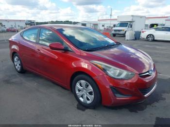  Salvage Hyundai ELANTRA