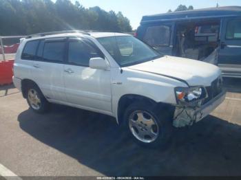 Salvage Toyota Highlander