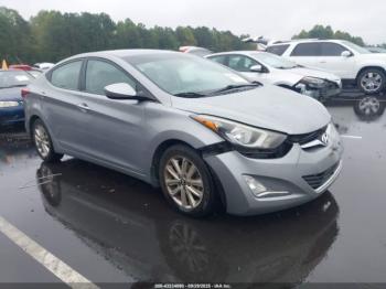  Salvage Hyundai ELANTRA