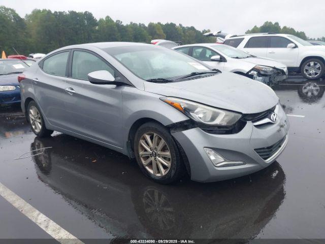  Salvage Hyundai ELANTRA
