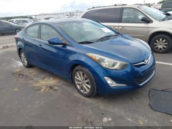  Salvage Hyundai ELANTRA