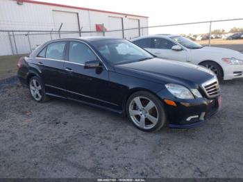  Salvage Mercedes-Benz E-Class