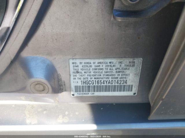 Honda Accord 3.0 Ex Image 7