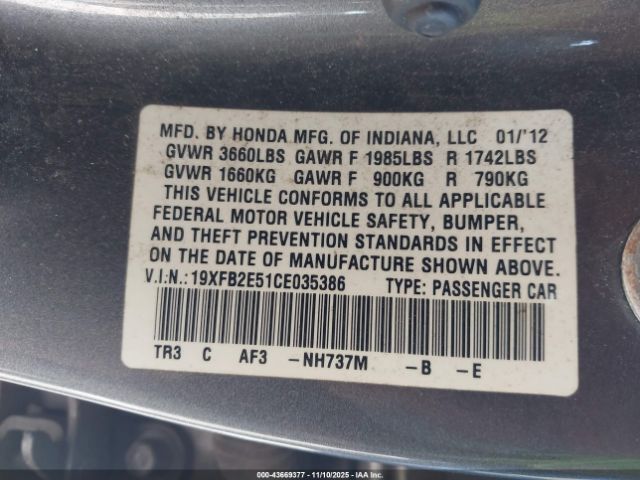 Honda Civic Lx Image 13