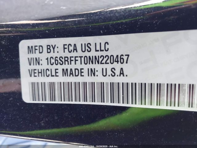Ram 1500 Big Horn  4x4 5'7 Box Image 14